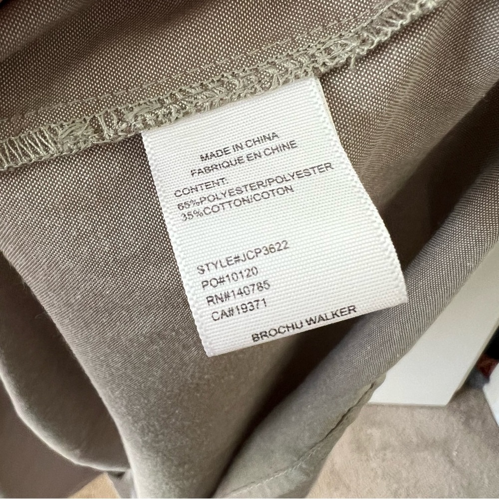 Brochu Walker The Havana Dress In Terra Brown Tiered Midi Dress Large $348 - Picture 12 of 13
